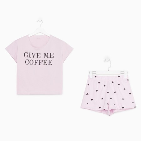 Female Pajama KAFTAN "Coffee" p. 40-42-4
