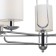 Lamp on the bar 5x40W E14, size 66x66x52 cm