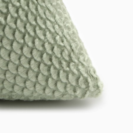 Pillow Ethel "Triangle" d = 40 cm, central green-1