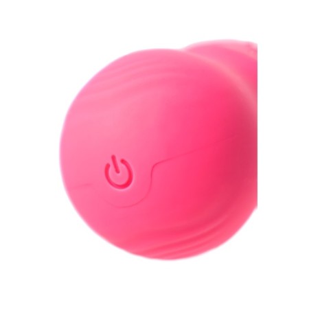 PPP Curu-Curu Brush Roter, ABS-plastic clitoris stimulator, 5.5 cm, pink color-3