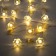Garland “thread” 2 m dews with nozzles “flower”, IP20, silver thread, 20 LED, warm white glow, 2 modes, AAX2