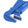 The key trumpet lever tundra, flat clamp 90 °, opening up to 50 mm, No. 2, 1 1/2 "