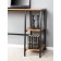 Computer Tokyo table, 900 × 450 × 750 mm, color of oak van / metal