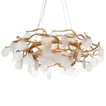 Cauls "Chips" G9 8x40W gold 60x60x15 cm Bayerlux-3