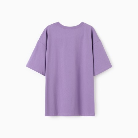 T -shirt female, lilac color, size 52-3