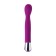 Stimulator for the G Jos Gaell point, with a flexible head, silicone, purple, 21.6 cm