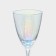 Glass glass for the wine Magistro "Pearls", 400 ml, pearly color