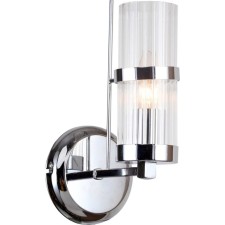 Wall lamp STILFORT 2016/09/01W Legion, 1x40W, E14, 160x160x270 mm, chromium color