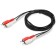Cable connecting audio Buro 2xrca (M)/2xrca (M) 3m. Black (BAAC024-3)