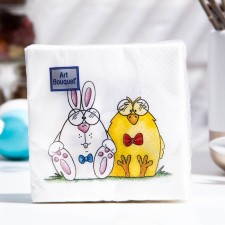 Paper Napkins Art Bouquet 