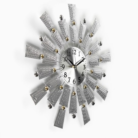 Watching clock, series: openwork, "limen", smooth move, d-50.5 cm, dial 15.5 cm-1