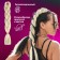 Zumba Kanecalon is monophonic, corrugated, 60 cm, 100 g, blond color (#ay11)