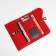 Lightning wallet, red color