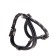 Leather harness on felt, adjustable multi-sized, Osh 22-30 cm, fire 28-36 cm, 1.2 cm, mix