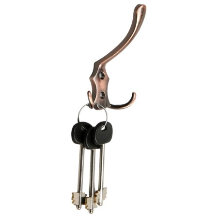 Hook furniture tundra TKT004, three -rod, copper, 4 pcs TMP-1