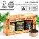 New Year! Gift tea, set "New Year's reserve", tastes: mint, apple strudel, thyme, 150 g (3 pcs. X 50 g.)