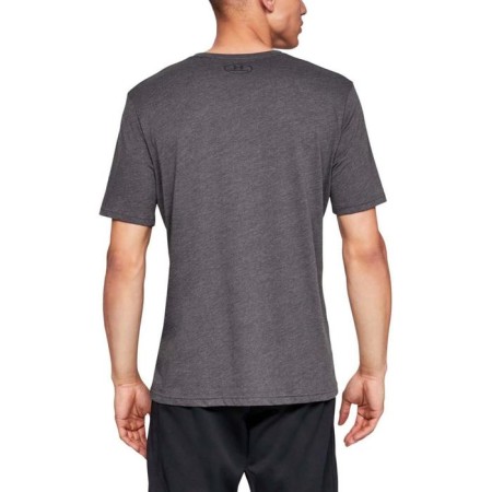 Men's T-shirt Under Armor Live Tee Charcoal Medium, size 46-48 (1326799-019)-1