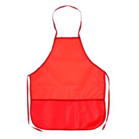 Apron for labor + sleevens, 490 x 390/250 x 160 mm, size S (height 116-146), calligrata, "standard", red-4
