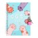 Gift notebook, 45 sheets, line, on the castle, on the crest, paws (17.8x13cm)
