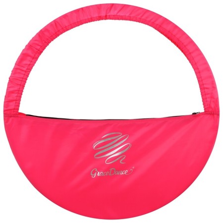 Cover for a hoop with a pocket Grace dance, d = 90 cm, pink color-1