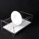 Dishes for dishes with a pallet, 24 × 39 × 15 cm, color chromium