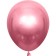 Latex ball 12 ", chrome pink, set of 50 pcs.