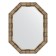 Mirror in the baguette frame, silver bamboo 73 mm 63x83 cm
