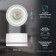 Lamp wall-flowing spot era OL51 WH, 83x50 mm, IP20, GX53, 15W, white color