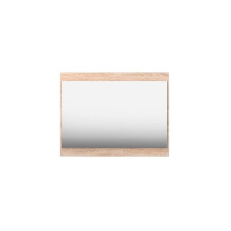 Mirror hinged cube, 650x20x500, oak sonom