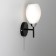 Sconces Citilux "Florida" CL148315, 15x23.5 cm, 1x60W, E14, Black Color Black
