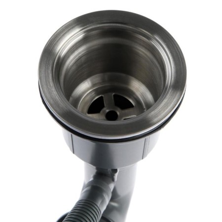 Kitchen sink Aflorn AF95043F, Sredal, S = 3.0 and 0.8 mm, 50x43x20 cm, siphon, graphite-6