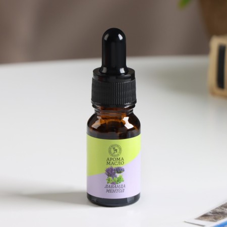 Lavender and menthol essential oil, with a convenient dispenser, 10 ml-1