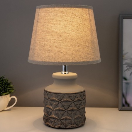 Table lamp "Roustic" 1he14 40W Black 22x22x36 cm Risalux-1