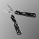 Stinger multitule with a nylon cover, 9 functions, steel, aluminum, silver-black