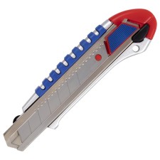 Universal knife Brauberg Professional, metal case, autofixer, 25 mm