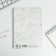 Diary-planning in a thin cover with embossing "Dream. Create. Continue. Marble" A5, 80 sheets