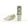 LED lamp KS, T10 (W2.1-9.5D), 12 V, white, 9 SMD 5050 diodes, b/basement
