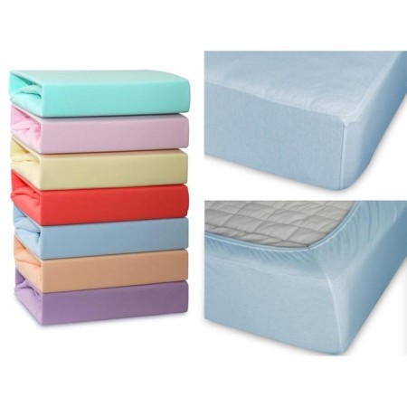 Cleo gum sheet, knitwear, size 140x200x25 cm, blue color