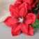 Artificial flowers "Clematis coarse -flowered" 61x14 cm, red