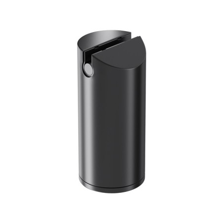 Components for textile suspension system Technical Tra130cnw-B, 6x6x13 cm, black color