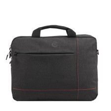 Business bag, lightning department, external pocket, black color
