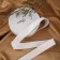 Knitted elastic, 30 mm, 25 ± 2 m, white color