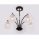 Ambrella Light Traditional, 5x40W E27 chandelier, Black gold color
