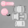Fastex 38 mm, load up to 15 kg, 10 pcs, white color