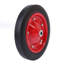 Cast wheel, d = 310 mm, hub: diameter 16 mm, length 90 mm