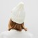 Women's hat Minaku "Truffel" Color Milk, size 54-56