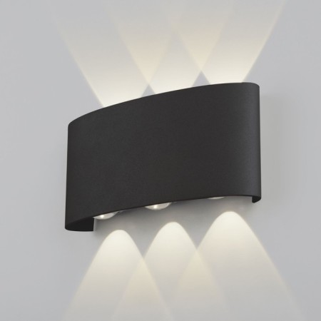 Architectural backlight Elektrostandard, Twinky LED 6 W, 40x170x80 mm, IP54, black color-1
