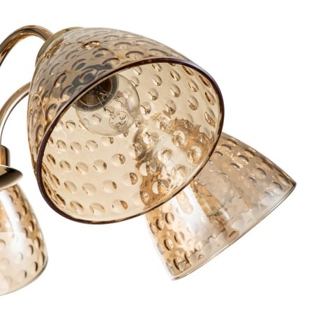 Suspended lamp 5x40W E27, size 56x56x56 cm-2