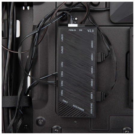 Hiper CC BG Black Black BC without ATX 1x120mm 3x140mm 2xusb3.0 Audio Bott PSU-7
