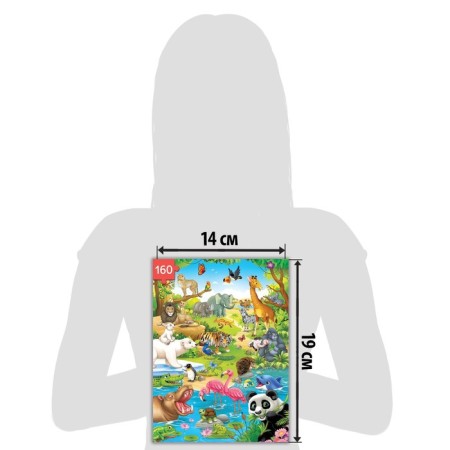 Children's puzzle "Funny Zoo"-3